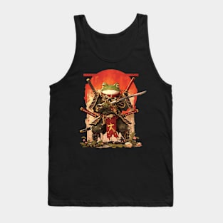 samurai frog Tank Top